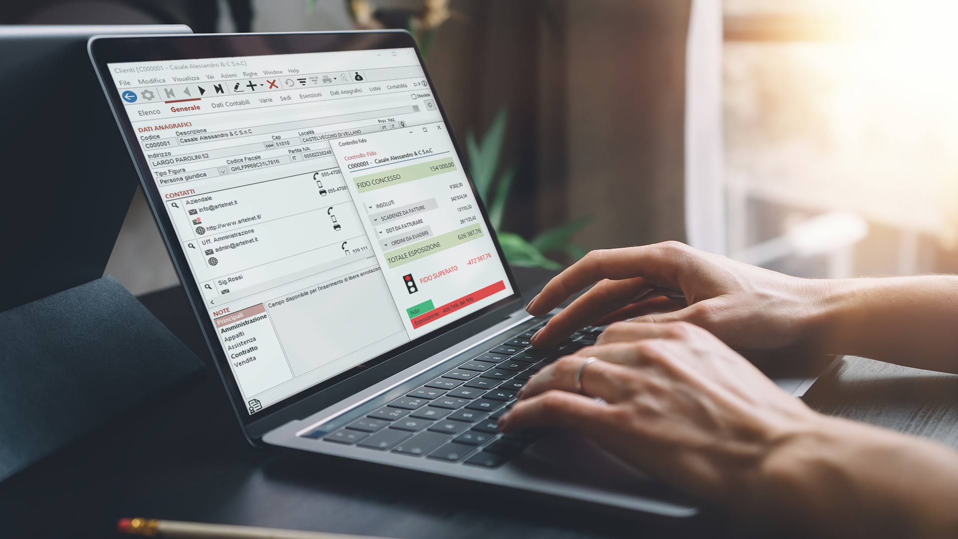 Beverage: il modulo fido e rischio cliente 